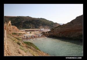 Petite plage de Sidi El Mrissli près de Agla (Honaine)