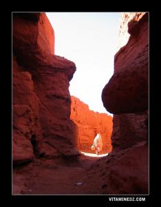 A l'interieur du Ksar de Lichta  .