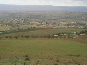 Une vue panoramique sur le village