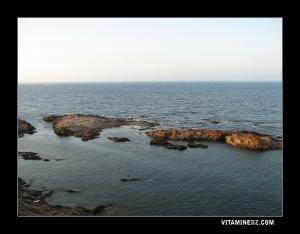 Plage appelée Dar chlague ou Salah sur la corniche Arzewienne