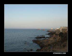 Plage appelée Dar chlag ou Salah sur la corniche Arzewienne