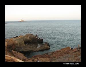 Plage El kousha sur la corniche Arzewienne