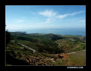 Vers la plage Bhira, Ouled Ben Ayed, M'sirda Thata