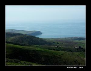 Vers la plage Bhira, Ouled Ben Ayed, M'sirda Thata