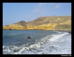 La plage de Zwanef, Beni Saf