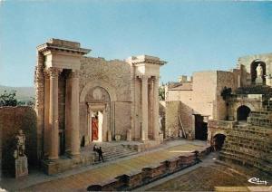 DZ - Guelma - La Scène du Théâtre romain - CPM éd Cim / Excl. des Ets Bakhti n° A Ci. 2 (non circulée)