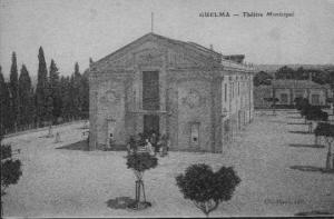 ALGERIE  .   GUELMA .  THEATRE MUNICIPAL.