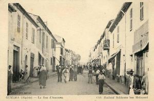 CPA Algérie - Guelma - La rue d'Announa