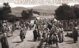 Algerie.Guelma.Rue d´Announa.Très animée ( descriptif de la ville ).