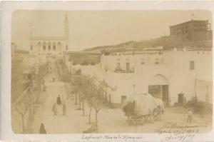 ALGERIE LAGHOUAT CARTE PHOTO VUE DE LA MOSQUEE