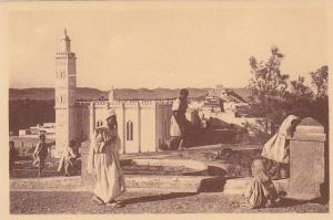 LAGHOUAT / LA MOSQUEE ET LE FORT MORAND