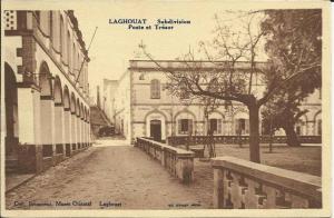 ALGERIE . LAGHOUAT . SUBDIVISION . POSTE ET TRESOR