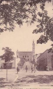 Carte postale Laghouat algérie une mosquée musulmane animé non circulé TBE