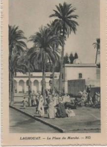 LAGHOUAT  LA PLACE DU MARCHE