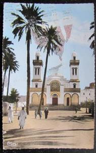 ALGERIE - LAGHOUAT - L' église    1965
