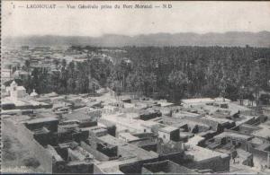 RELIST CPA Algérie 1 Laghouat - VUE GENERALE PRISE DU FORT MORAUD NONécrite NORD AFRIQUE ALGERIA