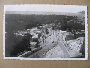 CPSM 1950 LAGHOUAT OASIS SUD AVEC 2 TIMBRES