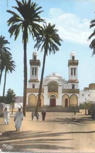 Algérie - LARGHOUAT (sud Algérien) L´église