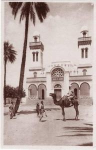 CPA DE LAGHOUAT  -  ALGERIE  -  L'EGLISE CATHOLIQUE
