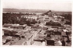 CPA DE LAGHOUAT  -  ALGERIE  -  VUE GENERALE PRISE DE LA MOSQUEE