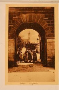 Algérie  Laghouat Port principale animée  Fêtes Centenaire 1930  (DSC191)