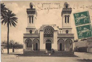 CPA Algérie - Laghouat - L'Eglise