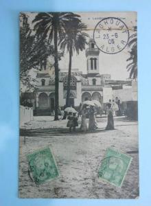 CARTE POSTALE/ALGERIE/LAGHOUAT/ EGLISE