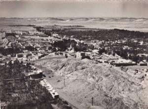 AFRIQUE,AFRICA,MAGHREB,LA GHOUAT,ALGER,vue  aerienne cotée
