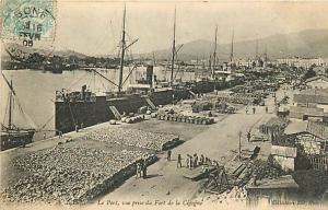 CPA ALGERIE LE PORT - VOIR LES SCANS POUR RECHERCHE BELLES PHOTOS