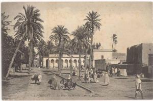 CPA ALGERIE - LAGHOUAT - LA PLACE DU MARCHE