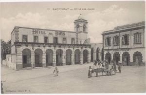 CPA ALGERIE - LAGHOUAT - HOTEL DES BAINS