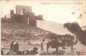 LAGHOUAT - Fort Moraud - Place des campements (carte animée)