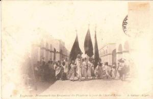 LAGHOUAT - Promenade des Drapeaux du Prophète de l´Aïd-el-Kébir
