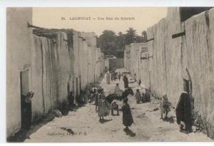 Algérie - LAGHOUAT - Une rue de Schetett