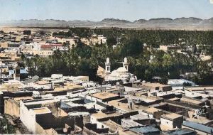 LAGHOUAT vue générale prise du marabou de sidi Abdelkader écrite TTB