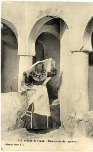 ALGERIE  SCENES ET TYPES  MAURESQUE DE LAGHOUAT