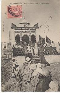 CPA - LAGHOUAT - MARABOUT SIDI AÏSSA ET FORT MORAUD - Editions Idéale P.S./ N°10
