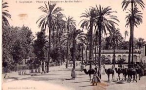 Laghouat. Place du Chameau et Jardin Public.