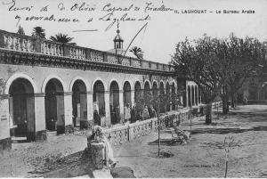 CPA N° II LAGHOUAT LE BUREAU ARABE/COLLECTION IDEALE P.S