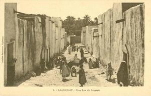 Algérie -  Laghouat - Une Rue du Schetett - 16