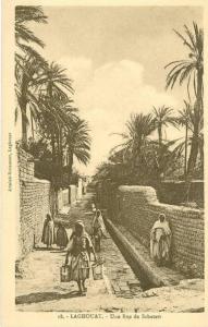 Algérie -  Laghouat - Une Rue du Schetett - 18