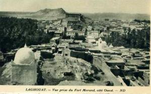 LAGHOUAT  - Vue prise du Fort Morand , Coté Ouest.  -  BELLE CARTE -  ND
