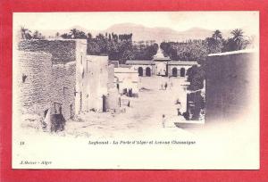 LAGHOUAT -  La Porte d'Alger et Avenue Chassaigne