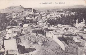 ALGERIE.LAGHOUAT. VUE GENERALE......cp  etat voir scan.