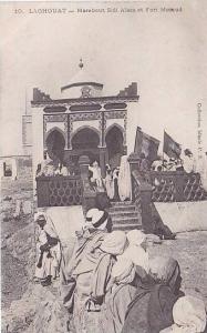 ALGERIE.LAGHOUAT.MARABOUT SIDI AISSA ET FORT MORAUD
