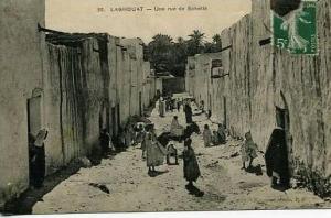Laghouat  une  rue de Schette