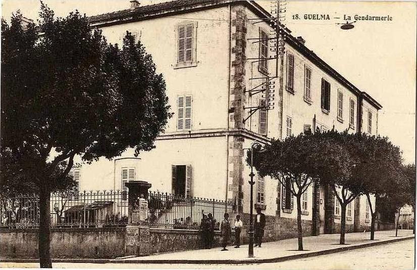 GUELMA  -  LA GENDARMERIE