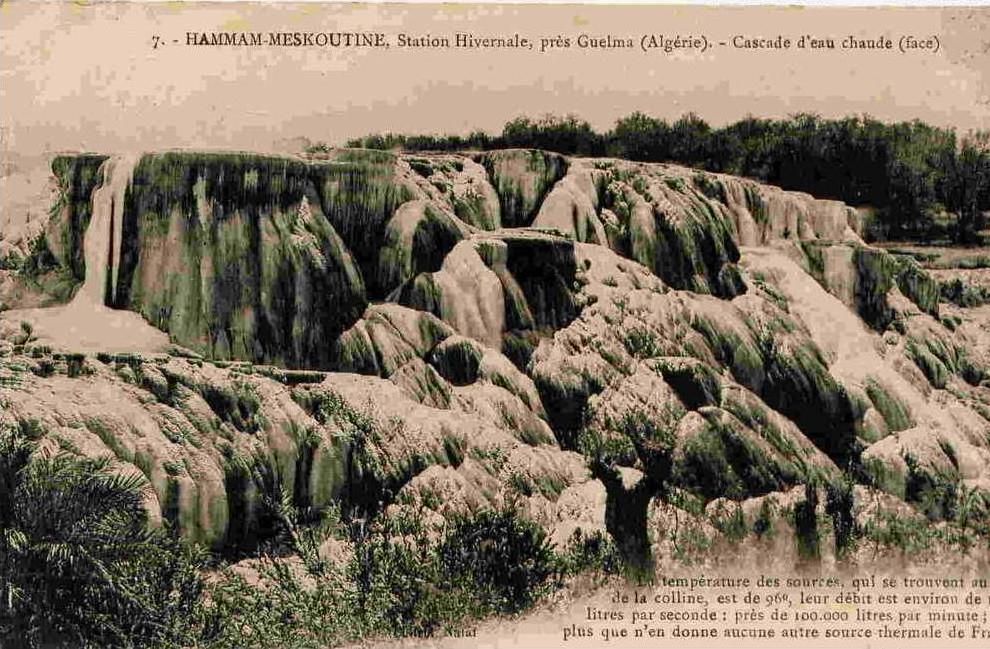 7 - HAMMAM-MESKOUTINE - Station hivernale pres Guelma ...