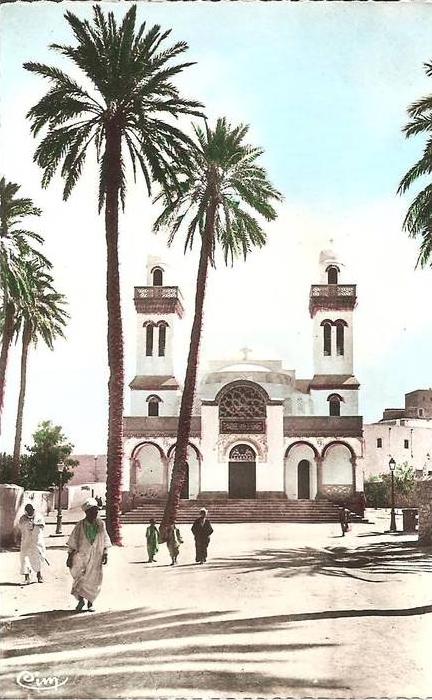 Oasis de LAGHOUAT (ALGERIE) L´Eglise   CPSM