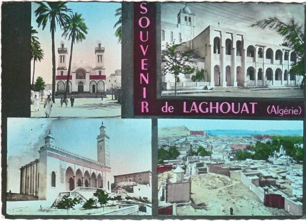 gf. Souvenir de LAGHOUAT. 4 vues